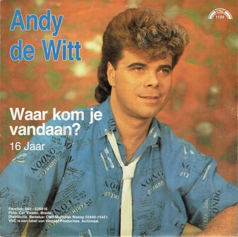 Andy de Witt - Waar kom je vandaan