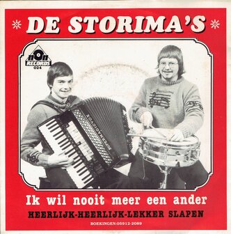 De Storima&#039;s - Ik wil nooit meer een ander