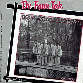 De Four Tak - Door jou ben ik eenzaam