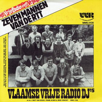 Vlaamse Vrije Radio DJ&#039;s &lrm;&ndash; Zeven mannen van de RTT