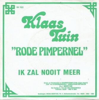 Klaas Tuin - Rode Pimpernel