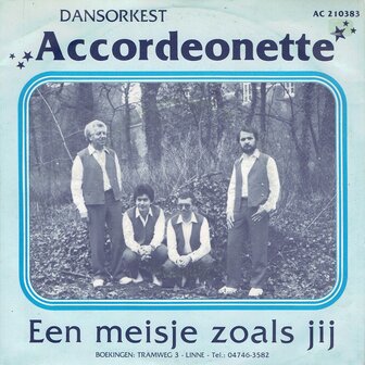 Accordeonette - Een meisje zoals jij 