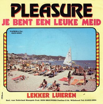 Pleasure &lrm;&ndash; Lekker Luieren