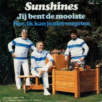 de Sunshines - Nee, ik kan je niet vergeten