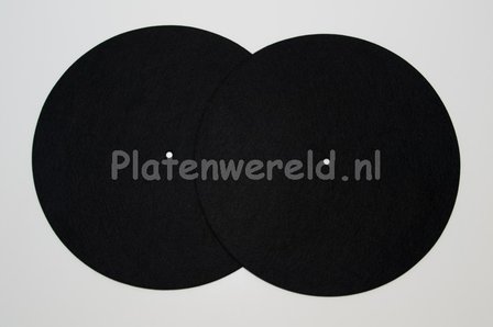 Slipmat zwart (set 2 stuks)