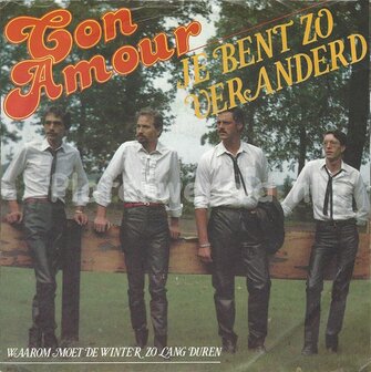 Con Amour - Je Bent Zo Veranderd