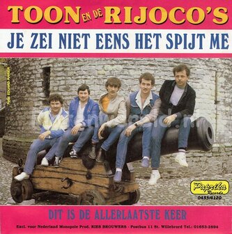 Toon en de Rijoco&#039;s - Je zei niet eens het spijt me