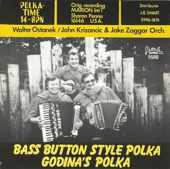 Walter Ostanek / John Krizancic & Jake Zaggar - Bass button style polka