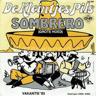 De Kleintjes Pils - Sombrero (grote hoed)