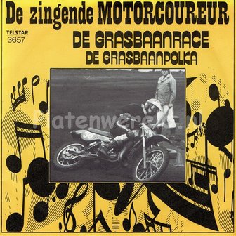 De Zingende Motorcoureur - De grasbaanrace