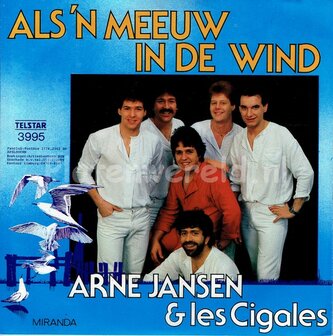 Arne Jansen &amp; Les Cigales - Als &#039;n meeuw in de wind
