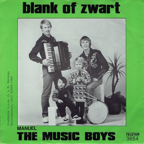 The Music Boys - Blank of zwart