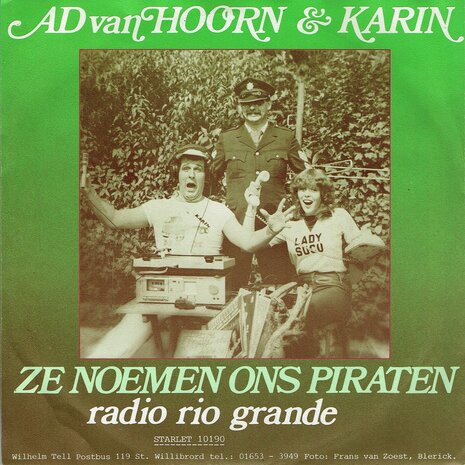 Ad van Hoorn & Karin - Ze noemen ons piraten