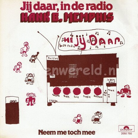 Hank B. Memphis - Jij daar in de radio