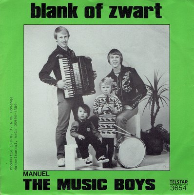 The Music Boys - Blank of zwart