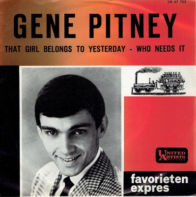 Gene Pitney - That girl belongs to yesterday