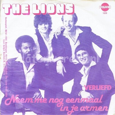 The Lions - Neem me nog eenmaal in je armen