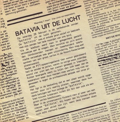 Batavia - Ik wil zo graag subsidie