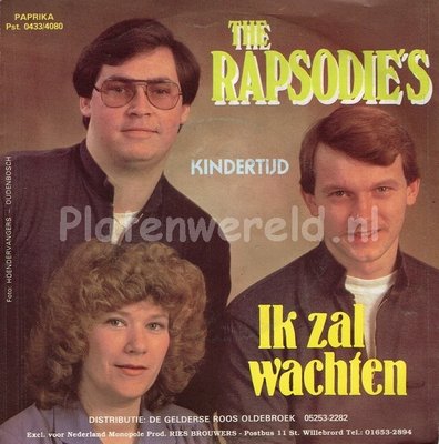 The Rapsodies - Ik zal wachten