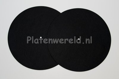 Slipmat zwart (set 2 stuks)