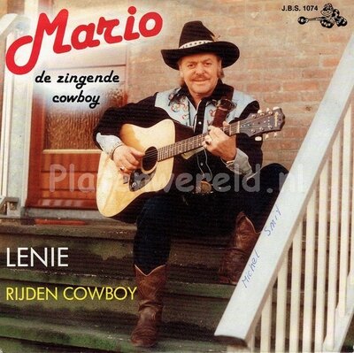 Mario de zingende Cowboy- Lenie (ja pa, kom nu naar boven)