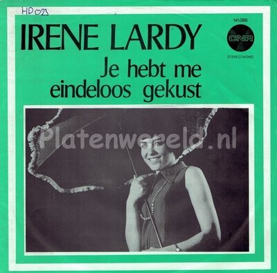 Irene Lardy - Je hebt me eindeloos gekust