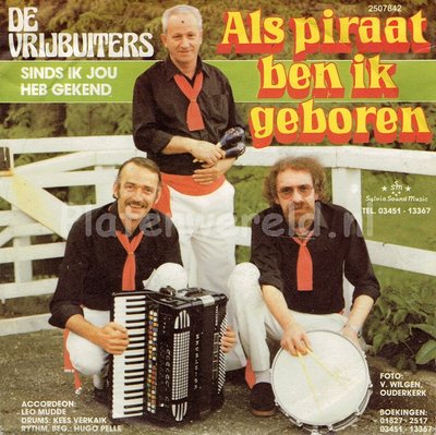 De Vrijbuiters - Als piraat ben ik geboren