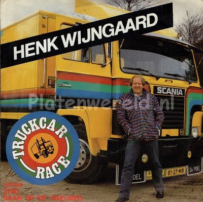 Henk Wijngaard - Truckcar race