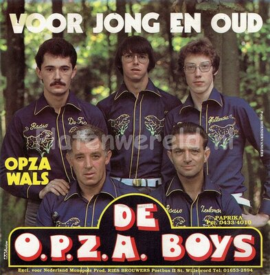 De O.P.Z.A. Boys - Voor jong en oud