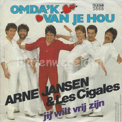 Arne Jansen & Les Cigales ‎– Omda'k van je hou
